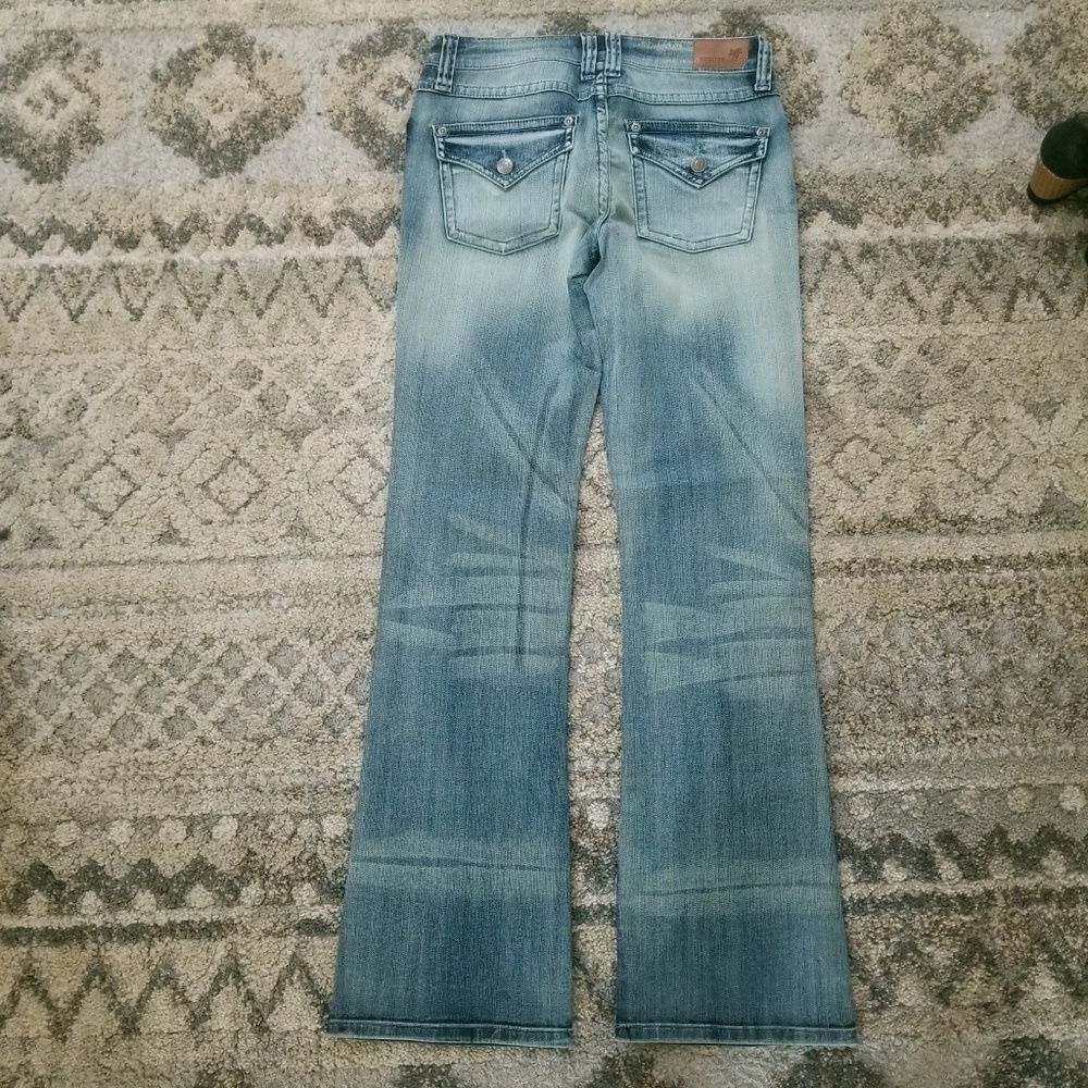 Vigoss Jeans Early-2000s/Y2K Aesthetic Bootcut Size 3 - Picture 7 of 10